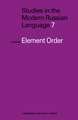 Element Order