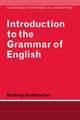 Introduction to the Grammar of English