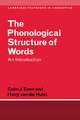 The Phonological Structure of Words: An Introduction