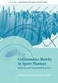 Collisionless Shocks in Space Plasmas: Structure and Accelerated Particles