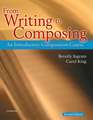 From Writing to Composing: An Introductory Composition Course