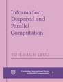 Information Dispersal and Parallel Computation