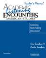 Academic Listening Encounters: American Studies Teacher's Manual: Listening, Note Taking, and Discussion