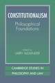 Constitutionalism: Philosophical Foundations