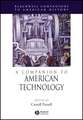 A Companion To American Technology