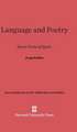 Language and Poetry