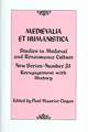 Medievalia Et Humanistica No. 31