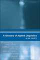 Davies, A: Glossary of Applied Linguistics