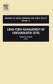 Long–Term Management of Contaminated Sites