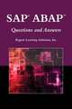 SAP? ABAP&#X2122; Questions and Answers