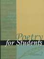 Poetry for Students