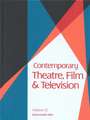 Contemporary Theatre, Film and Television