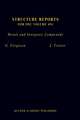 Structure Reports for 1982, Volume 49A: Metals and Inorganic Compounds