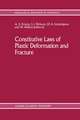 Constitutive Laws of Plastic Deformation and Fracture: 19th Canadian Fracture Conference, Ottawa, Ontario, 29–31 May 1989