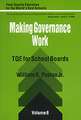 Making Governance Work: TQE for School Boards