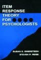 Item Response Theory for Psychologists