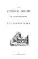 The Historical Families of Dumfriesshire and the Border Wars