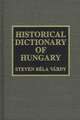 Historical Dictionary of Hungary