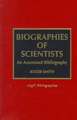 Biographies of Scientists