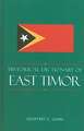 Historical Dictionary of East Timor