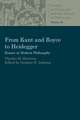 From Kant and Royce to Heidegger