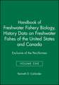 Handbook of Freshwater Fishery Biology Volume I