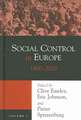 SOCIAL CONTROL IN EUROPE V2: 1800-2000