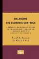 Balancing the Economic Controls: A Review of the Economic Studies of the Employment Stabilization Research Institute, University of Minnesota