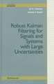 Robust Kalman Filtering for Signals and Systems with Large Uncertainties
