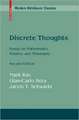 Discrete Thoughts: Essays on Mathematics, Science and Philosophy