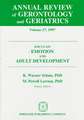 Annual Review of Gerontology and Geriatrics, Volume 17, 1997: Focus on Emotion and Adult Development