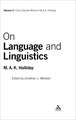 On Language and Linguistics: Volume 3