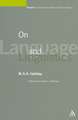 On Language and Linguistics: Volume 3