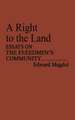 A Right to the Land: Essays on the Freedmen's Community