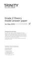 Theory Model Answer Paper Grade 2