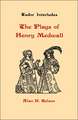 The Plays of Henry Medwall