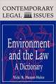 Environment and the Law: A Dictionary