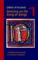 Gilbert of Hoyland: Sermons on the Song of Songs Volume 1