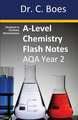 A-Level Chemistry Flash Notes AQA Year 2