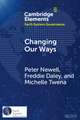 Changing Our Ways: Behaviour Change and the Climate Crisis