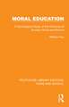 Moral Education: A Sociological Study of the Influence of Society, Home and School