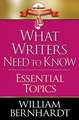 What Writers Need to Know