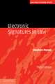 Electronic Signatures in Law