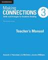 Making Connections Level 3 Teacher's Manual: Skills and Strategies for Academic Reading