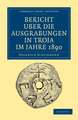 Bericht Über die Ausgrabungen in Troja im Jahre 1890