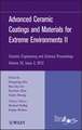 Advanced Ceramic Coatings and Materials for Extreme Environments II – Ceramic Engineering and Science Proceedings V33 Issue 3