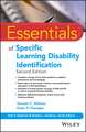 Essentials of Specific Learning Disability Identification, Second Edition