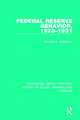 Federal Reserve Behavior, 1923-1931