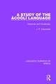 A Study of the Àcoólî Language: Grammar and Vocabulary