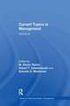 Current Topics in Management: Volume 9